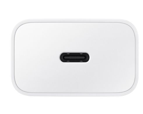 Зарядное устройство для SAMSUNG 15W Power Adapter (W C to C Cable) EP-T1510XWEGEU / Белая