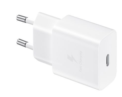 Зарядное устройство для SAMSUNG 15W Power Adapter (W C to C Cable) EP-T1510XWEGEU / Белая
