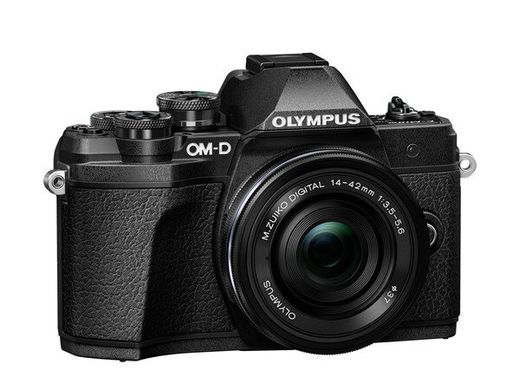 Цифрова камера Olympus E-M10 mark III Pancake Zoom 14-42 Kit чорний/чорний