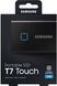 ssd зовнішній Samsung 2TB USB 3.1 Gen 2 T7 Touch Black фото 2