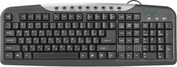 Клавиатура Defender (45830) 1 HM-830 USB черная