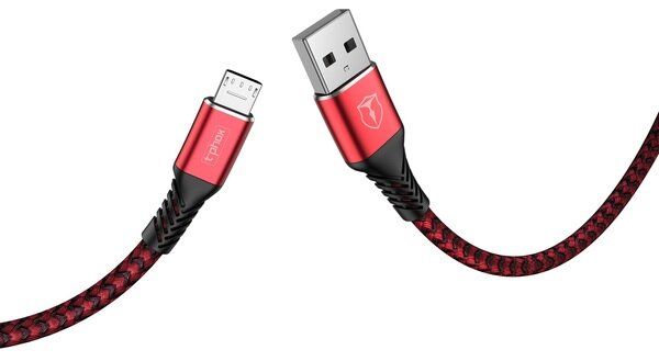 Кабель T-Phox Jagger T-M814 Micro USB - 1m (Червоний)
