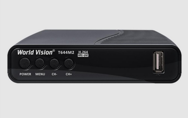 Цифровой эфирный приемник World Wision T644 M2 Fm