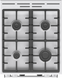 Комбинированная плита Gorenje GKS5C73WF (FM514D-FPD4B) фото 3