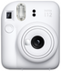 Камера миттєвого друку Fuji INSTAX MINI 12 Clay White фото 2