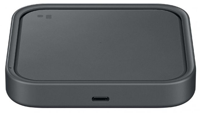 Бездротовий зарядний пристрій Samsung Wireless Charger Pad 15W with TA (EP-P2400TBRGRU) Black