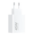 Зарядное устройство для Xiaomi 45W Turbo Charging USB-A (BHR07SLEU)белый фото 1