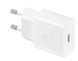 Зарядное устройство для SAMSUNG 15W Power Adapter (W C to C Cable) EP-T1510XWEGEU / Белая фото 3