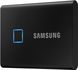 ssd зовнішній Samsung 2TB USB 3.1 Gen 2 T7 Touch Black фото 4