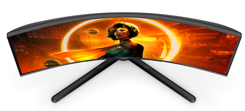 Монітор 31.5" Aoc C32G3AE/BK