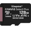 Карта пам'яті Kingston 128GB microSDXC Canvas Select Plus 100R A1 C10 (SDCS2/128GBSP)