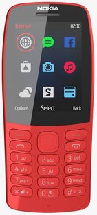 Мобильный телефон Nokia 210 Red