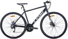 Велосипед 28" Leon HD-80 2020 (черно-белый (м))