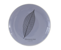 Тарілка Limited Edition MINIMALISM 17.5 см /десерт/ фіолетова (HTK-007)