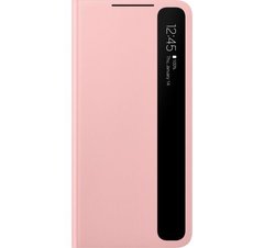 Чехол Samsung Smart Clear View Pink для S21 Plus (EF-ZG996CPEGRU)