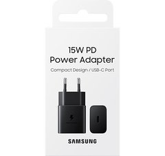 Зарядное устройство Samsung 15W PD Black EP-T1510NBEGRU