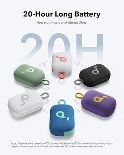 Портативна акустика ANKER SoundСore Select 4 Go Purple