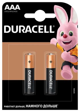 Батарейка Duracell LR03 MN2400 1x2 шт.