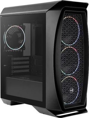 Корпус Aerocool Aero One Mini Eclipse-G-BK-v1 Black Mini Tower