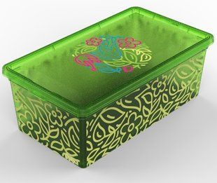 Контейнер Qutu Light Box Flouresent Green, 5л