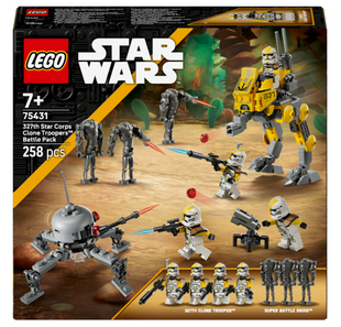 Конструктор LEGO Star Wars Боевой отряд бойцов-клонов 327-го галактического корпуса