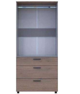 Шафа для одягу Doros Торн Кремона Канноло/Сірий (DRS-012013)