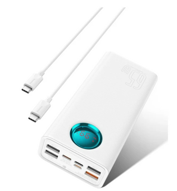 Power Bank Baseus Amblight 26800mAh 65W OE (P10022402223-00) белый