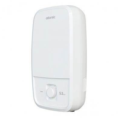 Електричний проточний водонагрівач Atlantic Tempo Lite Multi IECI-SW2C55 MP 5.5 kW 811034