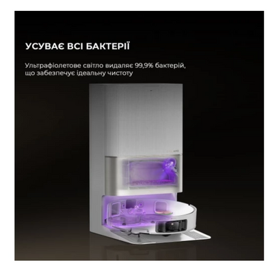 Робот-пылесос Dreame Robot Vacuum X50 Ultra White