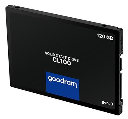SSD внутрішні Goodram CL100 120 GB GEN.3 SATAIII TLC(SSDPR-CL100-120-G3)