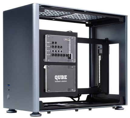 Компьютерный корпус Qube A4 Серый (QBA4I_WGNU3)