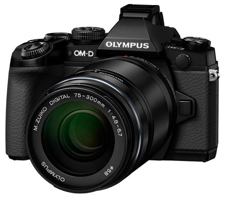 Об'єктив Olympus EZ-M7530 ED 75-300mm 1:4.8-6.7 II Чорний
