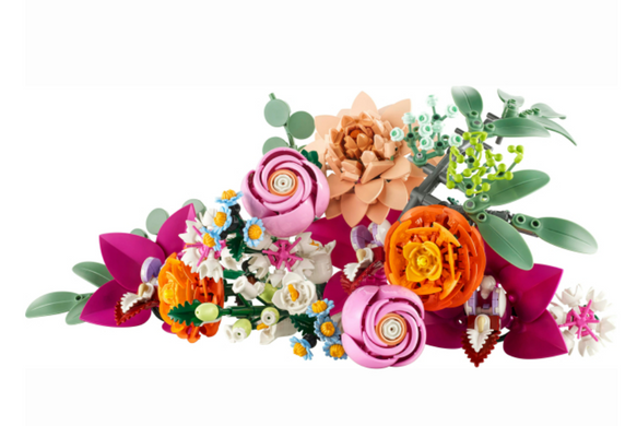 Конструктор LEGO Botanicals Милий рожевий букет квітів