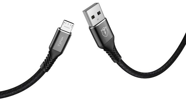 Кабель T-Phox Jagger T-M814 Micro USB - 2m (Чорний)