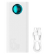 Power Bank Baseus Amblight 26800mAh 65W OE (P10022402223-00) белый фото 4
