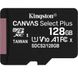 Карта пам'яті Kingston 128GB microSDXC Canvas Select Plus 100R A1 C10 (SDCS2/128GBSP) фото 1