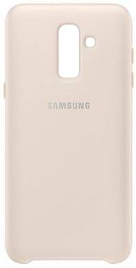 Чехол Samsung J8 2018/EF-PJ810CFEGRU - Dual Layer Cover Gold