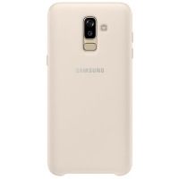Чохол для смартф. Samsung J8 2018/EF-PJ810CFEGRU - Dual Layer Cover (Золотистий)