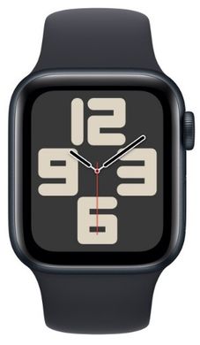 Смарт часы Apple Watch SE 44mm Midnight Alum Case with Midnight Sp/b - S/M