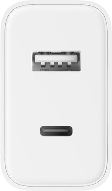 Мережевий зарядний пристрій Xiaomi Mi 33W USB+Type-C (BHR4996GL)