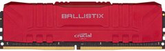 Оперативна пам'ять Crucial Ballistix DDR4 16GB 3600Mz (BL16G36C16U4R) Red