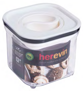 Контейнер HEREVIN Canister-Vacuum Lid-White 0.7 л (161213-004)