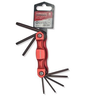 Набір розкладних Г-под. ключів TORX 8 од. Haisser