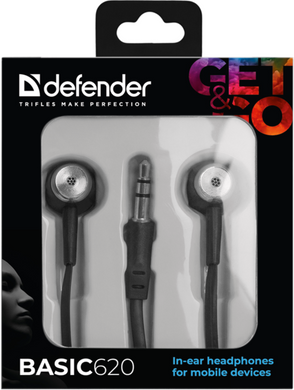 навушники Defender Basic-620 black