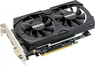 Видеокарта Inno3d 4Gb GDDR5 128Bit GTX 1050 Ti 4GB Twin X2