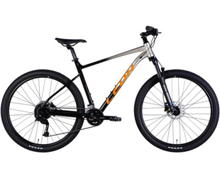 Велосипед AL 27,5" Leon XC 80 HDD рама-20" срiблястий з чорним 2025