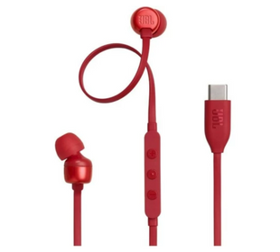 Наушники JBL T310C USB-C (JBLT310CRED) Red