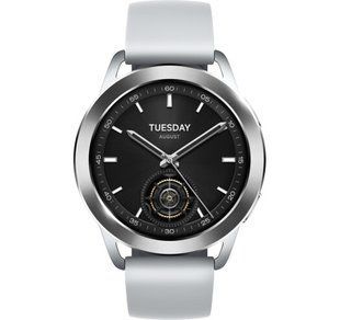 Часы Xiaomi Watch S3 Silver (BHR7873GL) серебряный