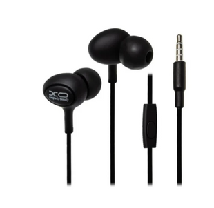 Наушники проводные XO S6 with mic black