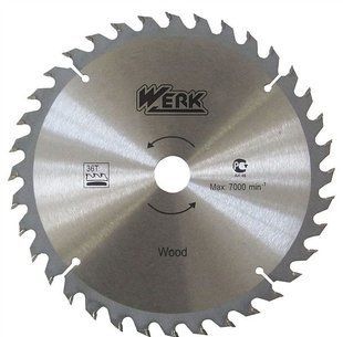 Диск пильный Werk 250х32 40 зуб. по дереву (36118)